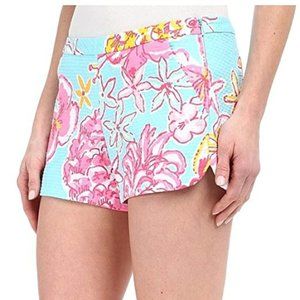 Lilly Pulitzer Adie Shorts Breakwater Blue Size 4